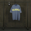 Balen  Logo Blue Jersey T-Shirt