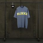 Balen  Logo Blue Jersey T-Shirt