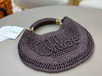 CHLOÉ 25S SUMMER BANANA HOBO BAG 36 IN BROWN