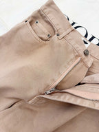 CD 25S STRAIGHT JEANS SMOKY PINK COTTON