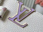 LV x TM Capucines BB 21cm Bag White mix colors Taurillon Cowhide leather