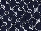 GUCCI KNITTED PANTS IN NAVY BLUE