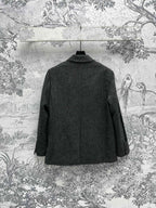 J'ADORE DIOR JACKETS IN BLACK COTTON