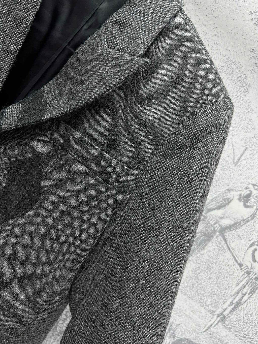 J'ADORE DIOR JACKETS IN BLACK COTTON