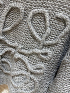 LOEWE SWEATER IN GREY KNITTING