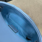 GG MARMONT 16 MINI SHOULDER BAG BLUE CALFSKIN