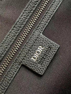 Weekender 40 Black Dior Gravity Leather and Black Grained Calfskin