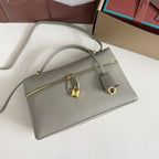 LP Extra Bag 27 Light Green Calfskin