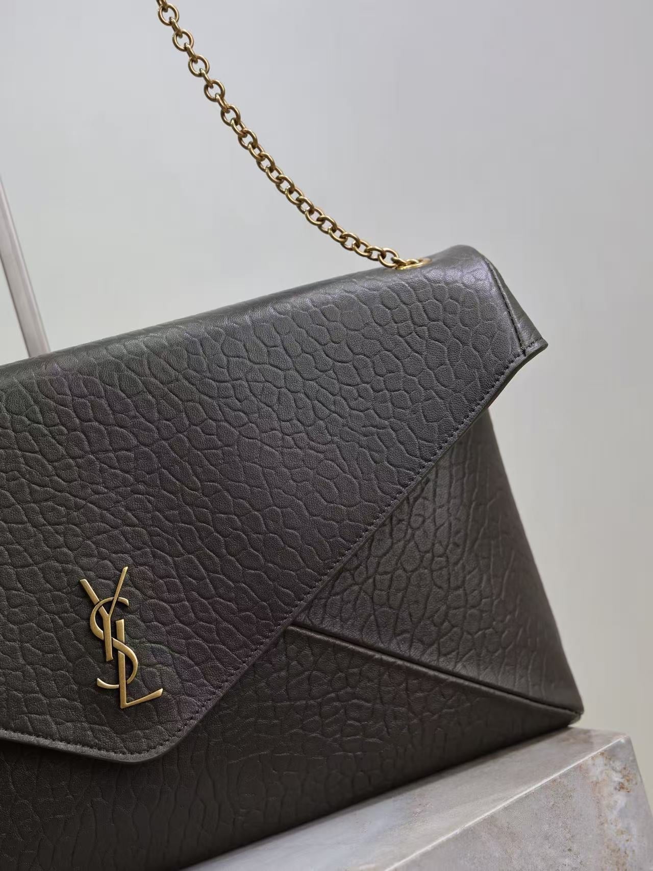 Cassandre XXL Bag 35cm Chocolate Lambskin GHW
