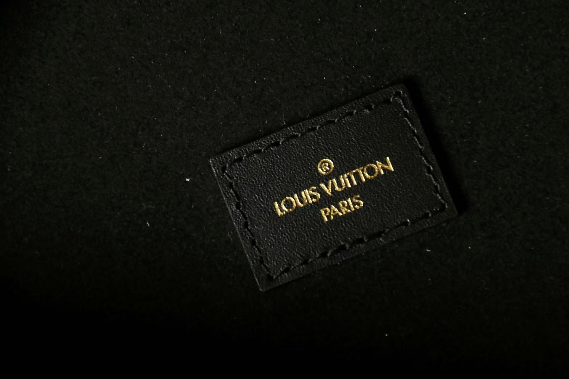 LV Mark Folder Monogram Reverse Coated Canvas Calfskin