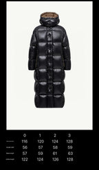 MONCLER LONG PUFFER COAT STYLE 305