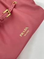 Prada Cloud Bag 25cm Pink Sheepskin