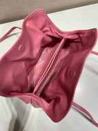 Prada Cloud Bag 25cm Pink Sheepskin