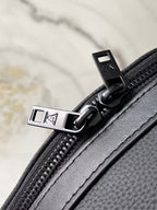 LV M22503 Takeoff Backpack Black Aerogram Cowhide