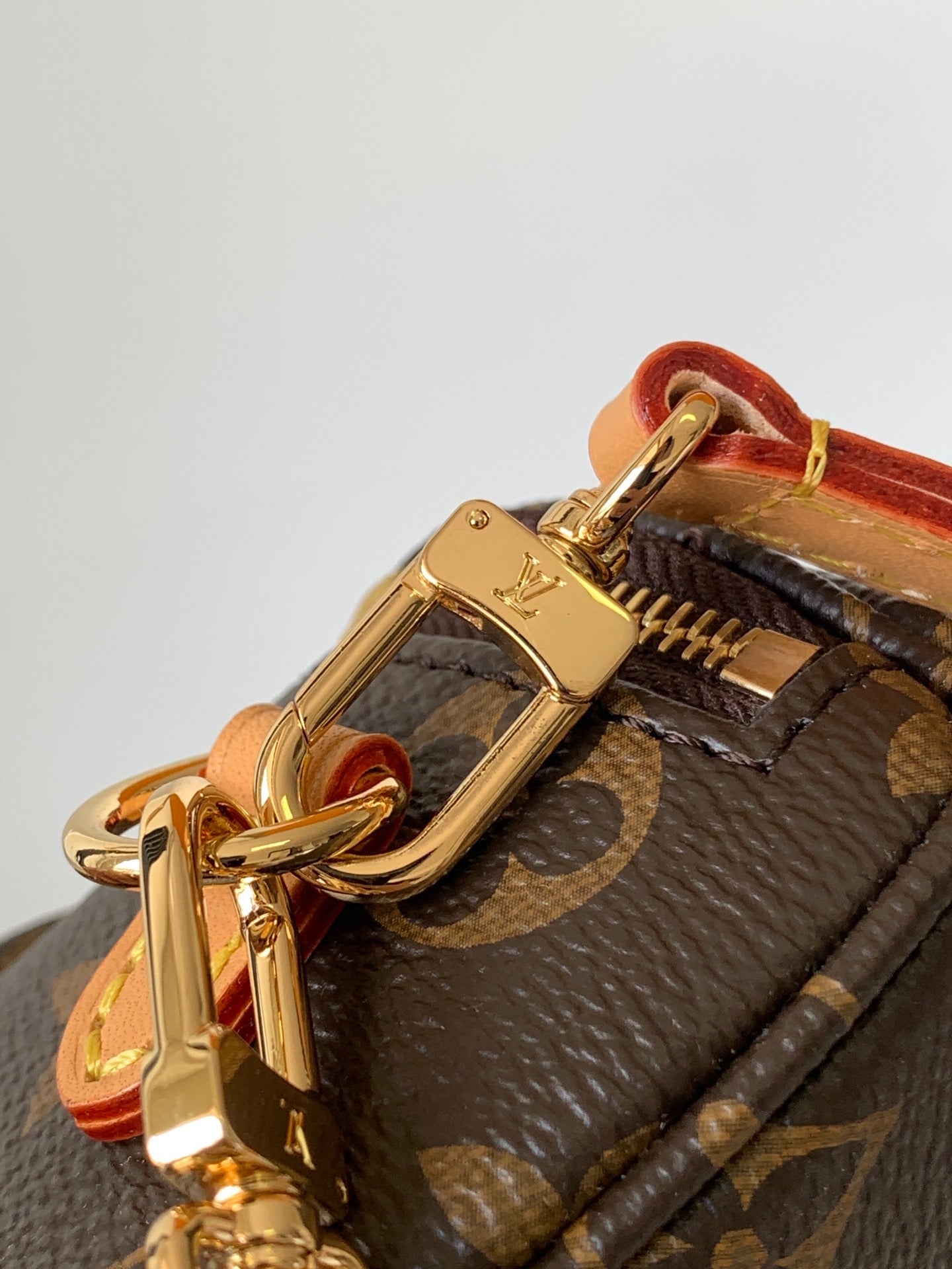 LV Mini Bumbag Front Pocket 17cm Monogram Empreinte Cowhide M82335