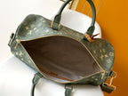 LV Keepall Bandoulière 50 Green  Monogram Surplus Canvas