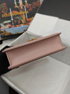 devotion 23 top-handle blush pink cowhide