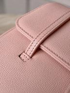 Chanel 26 Shoulder Bag 17 Pink Sheepskin Leather