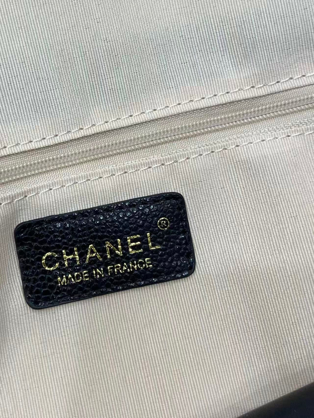 Chanel 2026 Maxi Shopping Bag 42cm Black Cowhide leather