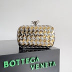 CLASSIC KNOT 20 GOLD SILVER METALLIC LEATHER
