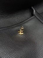 CC 2026 Large Shopping Bag 42cm Black Grain Calfskin