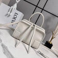 LOEWE Amazona 180 Bag 24.5cm Ivory Soft Calfskin