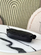 CC Cambon Ligne Pochette Black Quilted Calfskin