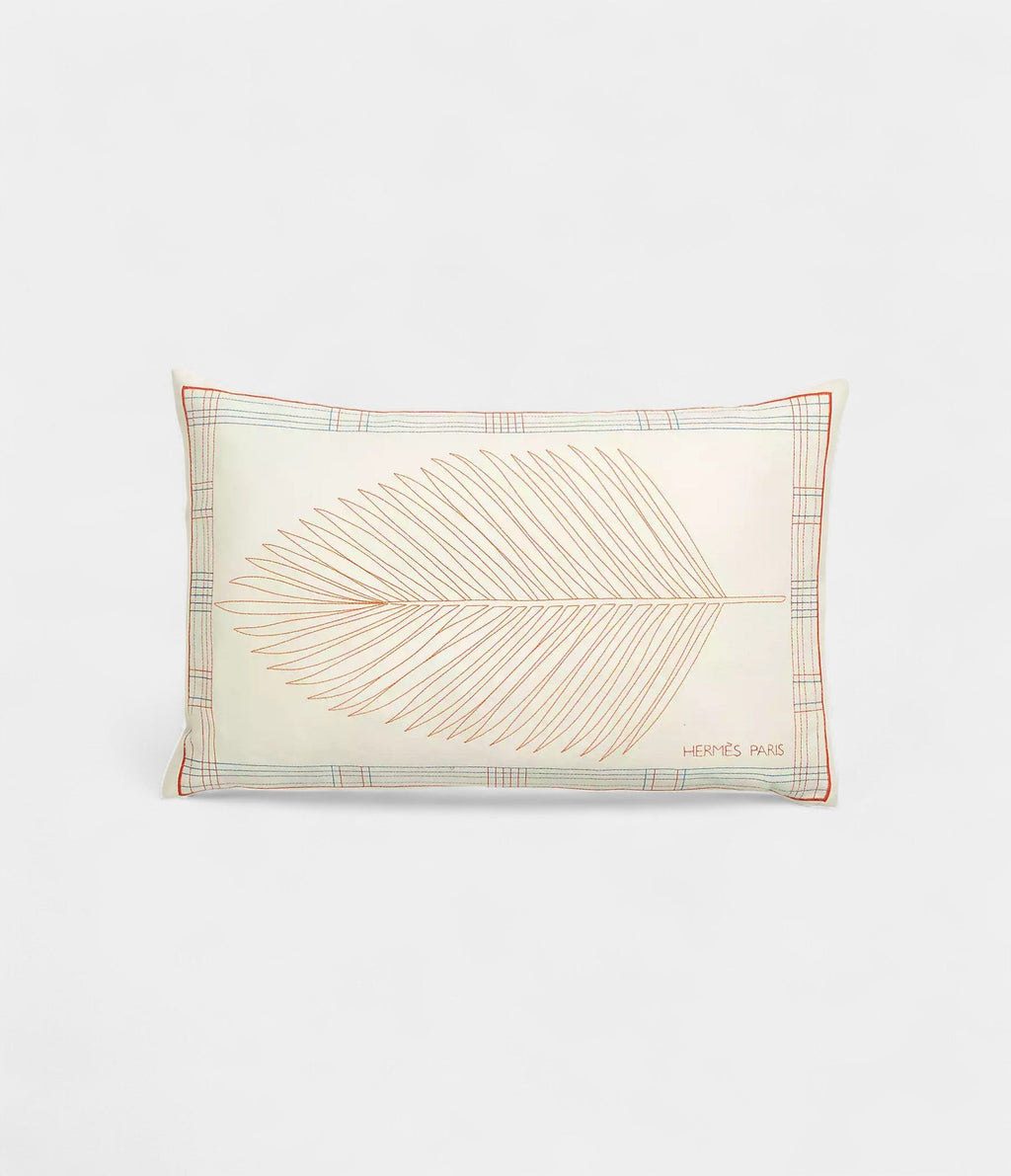 Index Palmarum Pillow A Botanical Masterpiece in Cashmere