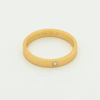 LOVE RING 4MM 1 DIAMOND