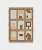 Les Objets du Faubourg Blanket A Tribute to Iconic Design