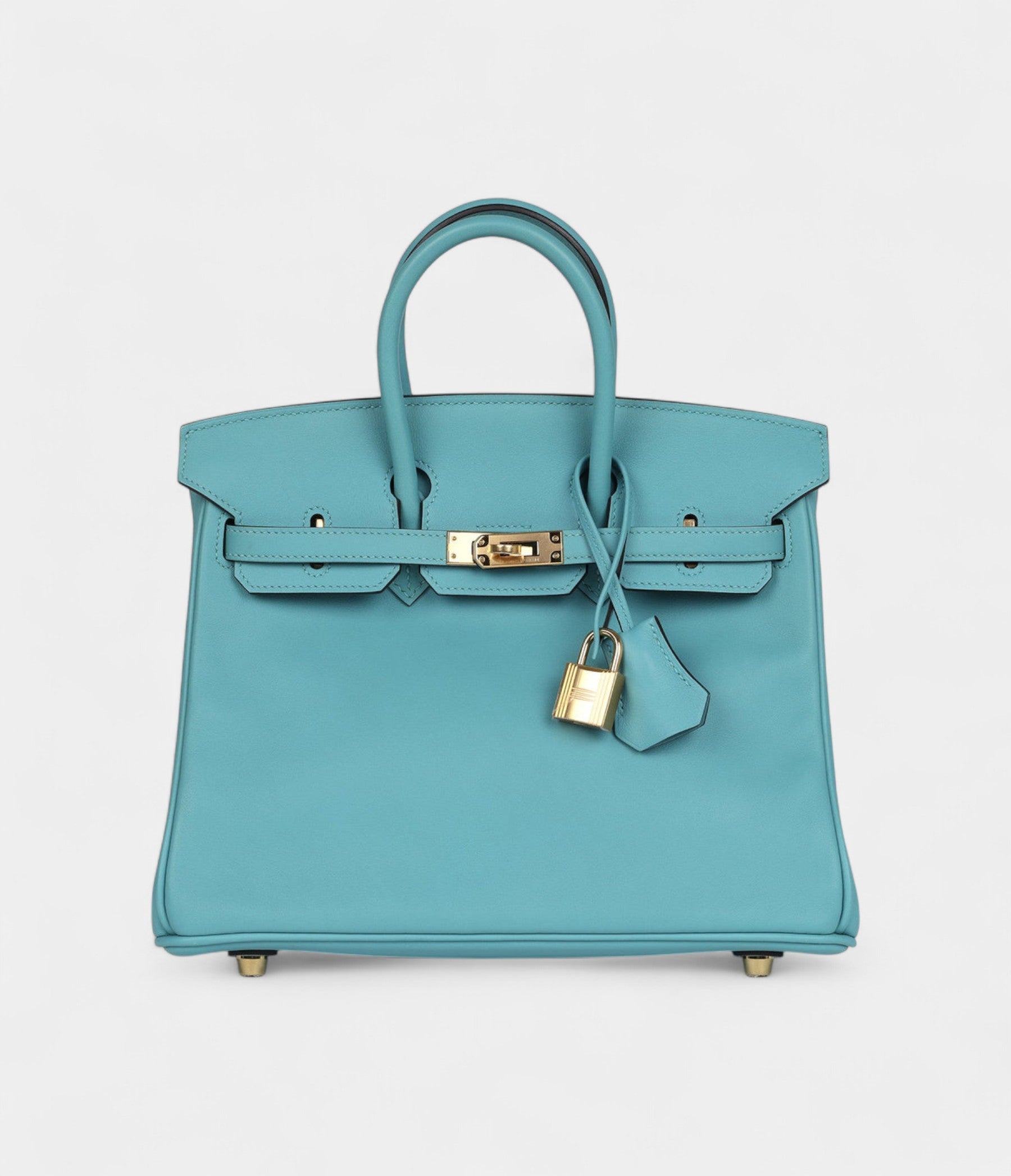 HM BK 25 Bleu Saint Cyr Swift Gold Hardware
