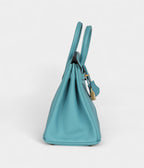 HM BK 25 Bleu Saint Cyr Swift Gold Hardware