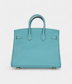 HM BK 25 Bleu Saint Cyr Swift Gold Hardware