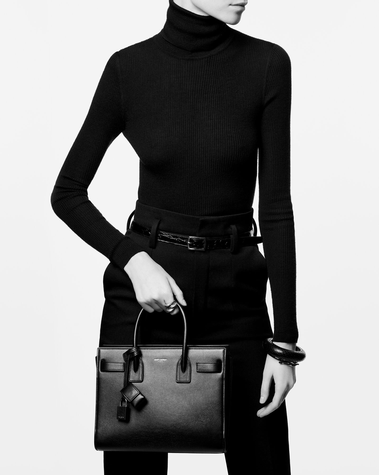YLS SAC DE JOUR BABY IN SMOOTH LEATHER