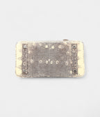 HM BK 25 Cm Handbag In Grey And Beige Lizzard