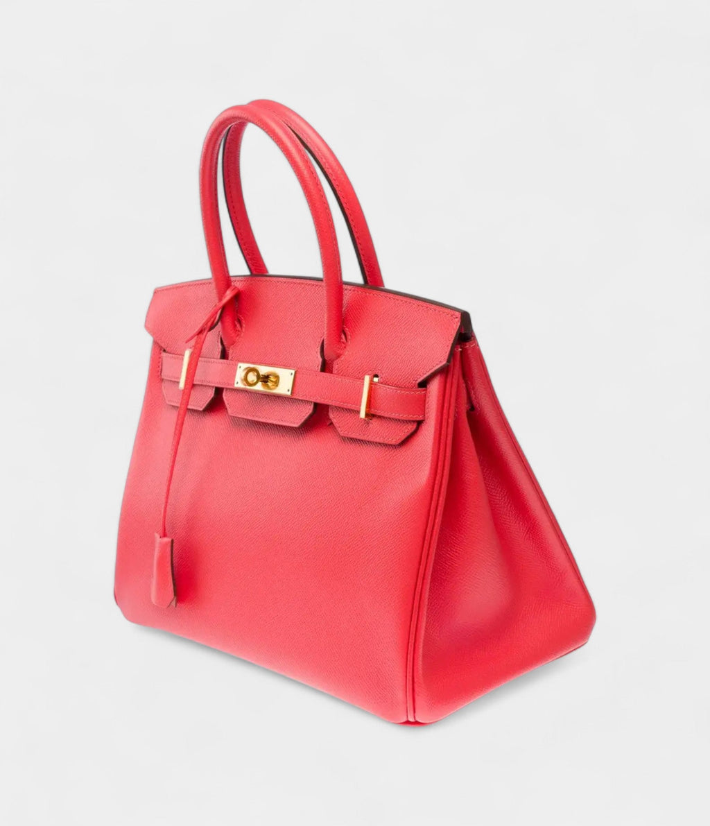 The  HM BK 30 leather handbag stands as a symbol Elegance