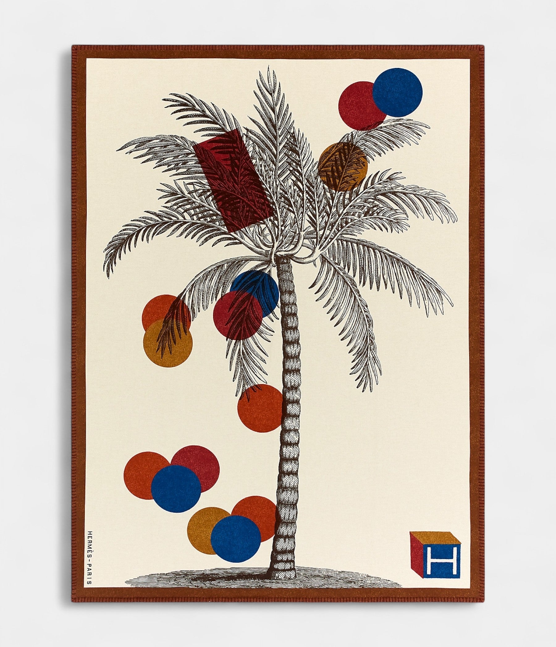 The HMCocotillons Blanket seamlessly blends artistic flair