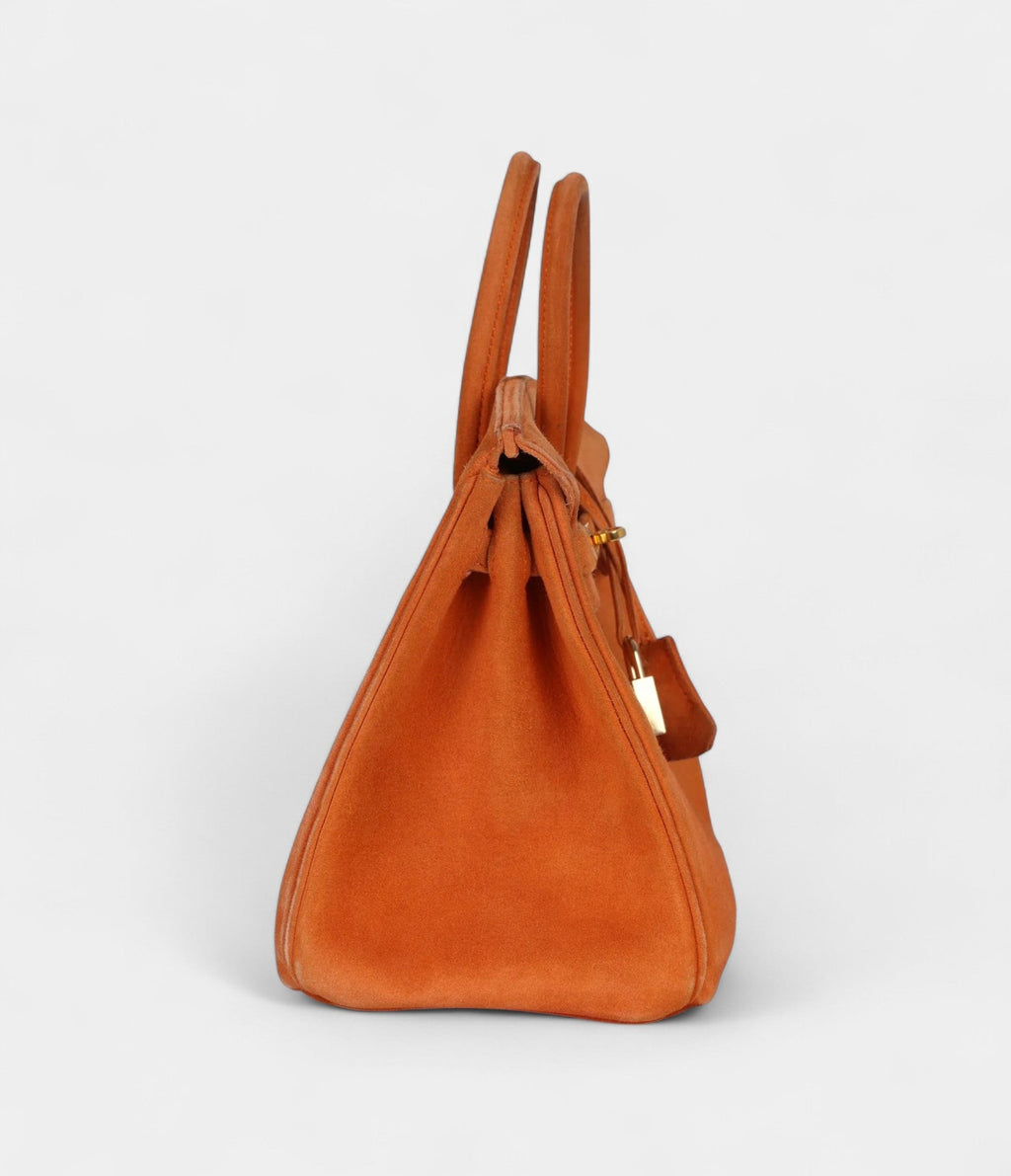 Vintage  HM BK 25 Orange Doblis Gold Hardware