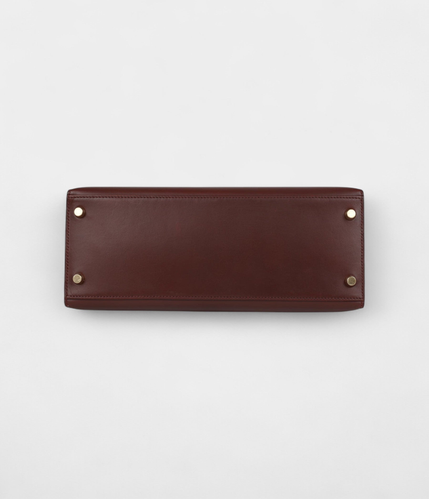 Hermes Kelly 28 Noisette Box Gold Hardware