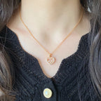 HAPPY HEART DIAMOND NECKLACE