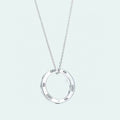 SINGLE RING NECKLACE CHAIN LENGTH