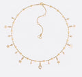 CD STAR LOVE NECKLACE WITH THE SAME MATERIAL