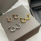 CREOLES MOVE CLASSIQUE DIAMOND EARRINGS