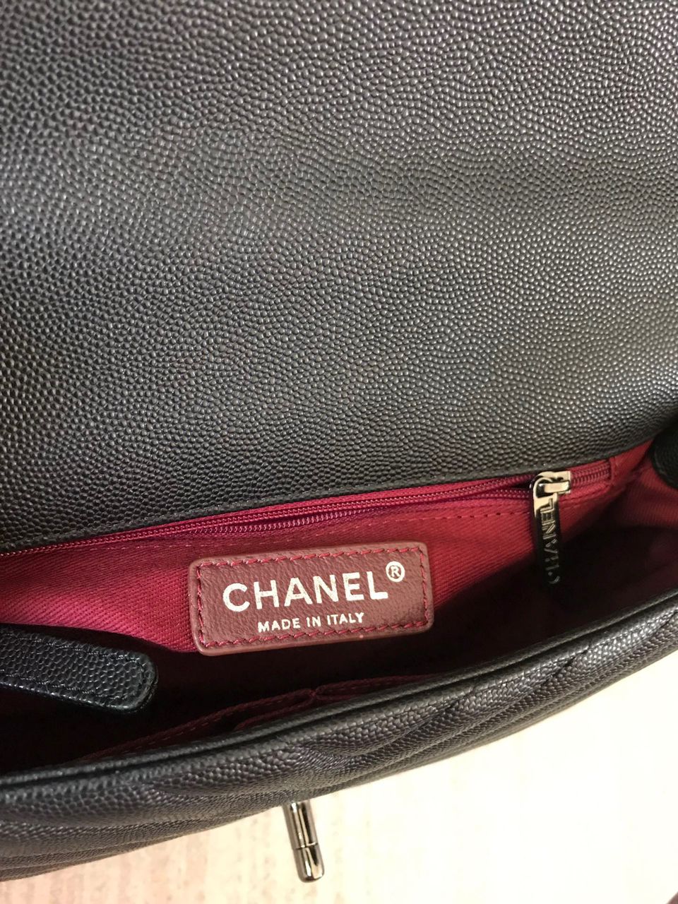 CHL - Maxi Flap Bag Black For Women 11.4in/29LO