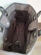 CHL - Large Shopping Tote Bag Grey For Women Handbag, Shoulder Bags 15in/38LO