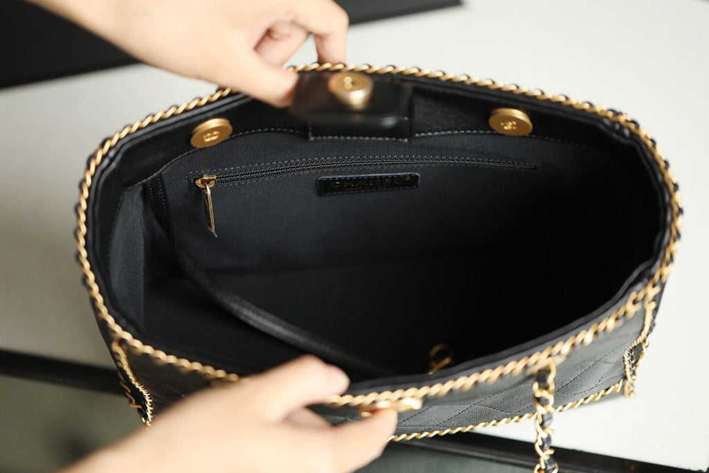 CHL - Shopping Tote Bag Black For Women Handbag, Shoulder Bags 13.3in/34LO AS2761 B06380 94305