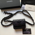 CHL -  Classic Flap Bag Black For Women 5.1in/13LO