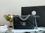 CHL -  Classic Flap Bag Black For Women 10.2in/26LO