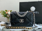 CHL -  Classic Flap Bag Black For Women 10.2in/26LO