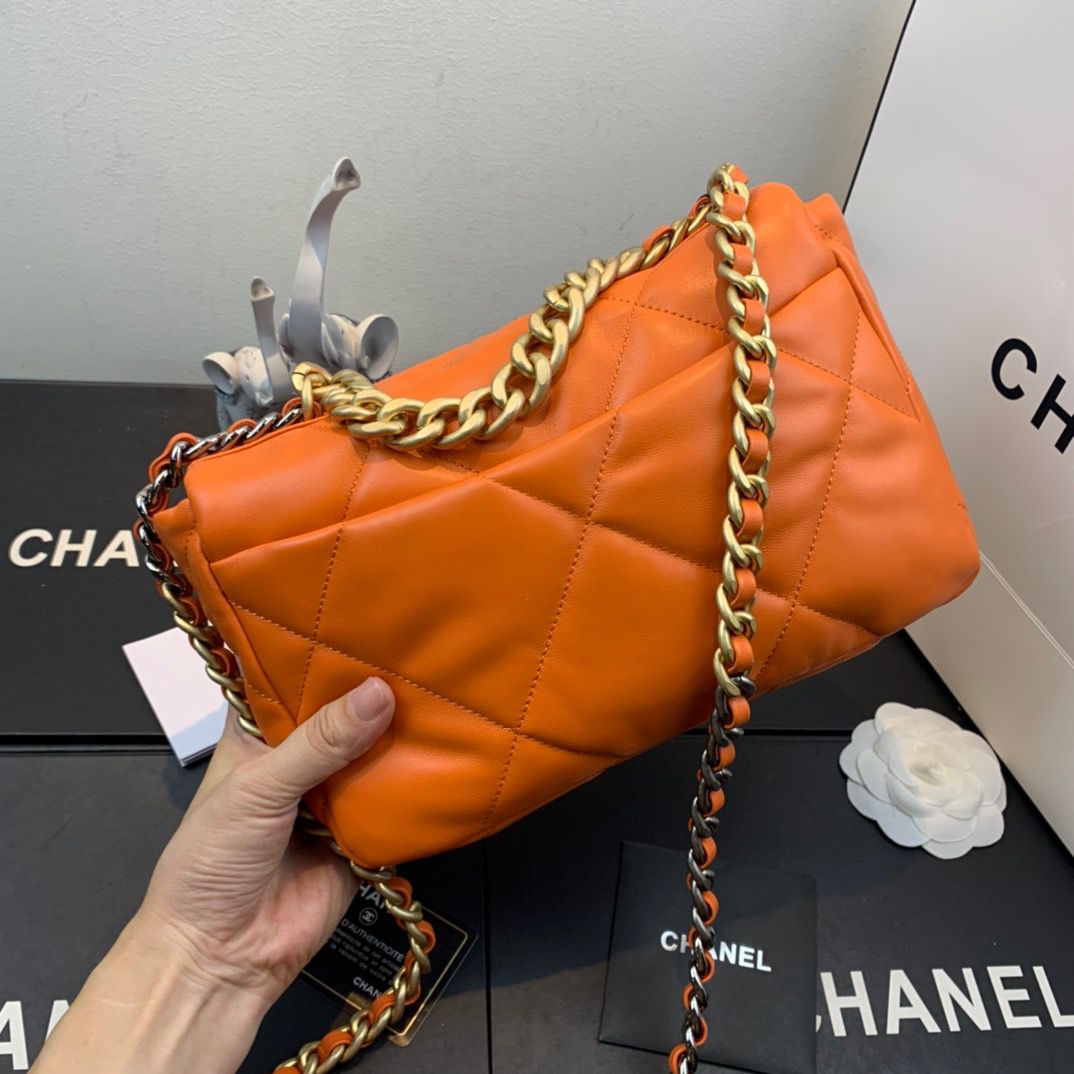 CHL -  19 Handbag Orange For Women 10.1in/26LO